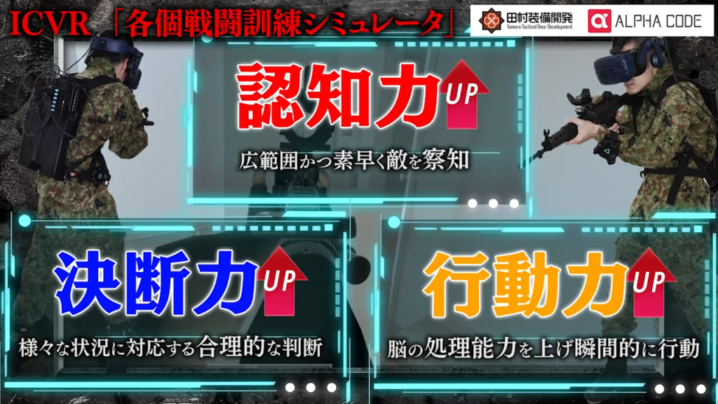 ICVR「各個戦闘訓練シミュレータ」